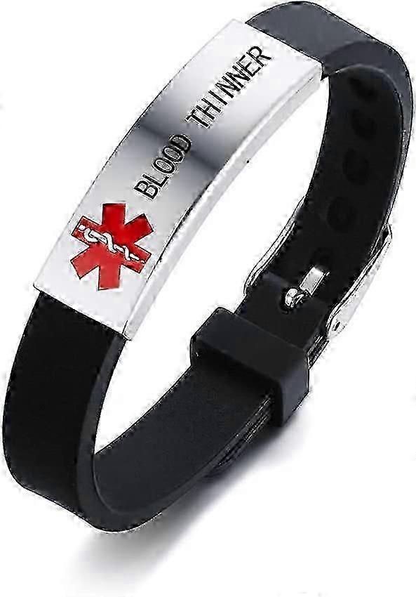 Adjustable Blood Thinner Emergency Bracelet