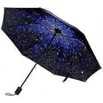Double-Layer Starry Night Windproof Umbrella
