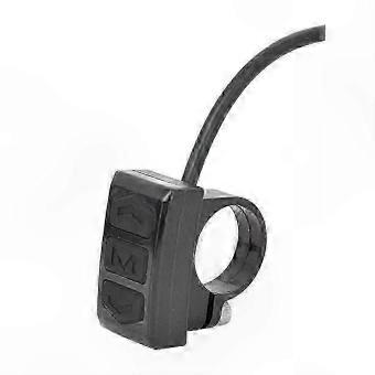 Handlebar Mount Electric Bike Switch Control Button for LCD Meter Split Display core