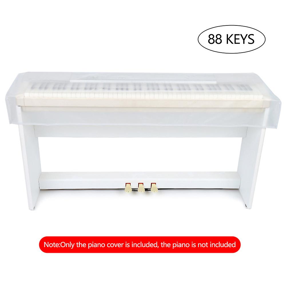 Transparent Grind Arenaceous Piano Cover Digital Piano Keyboard