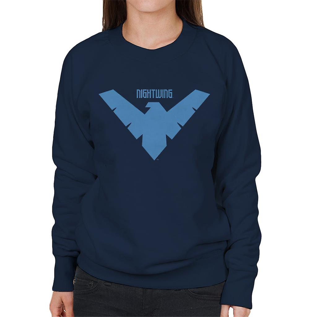 Batman Nightwing Logo Women's Sweatshirt