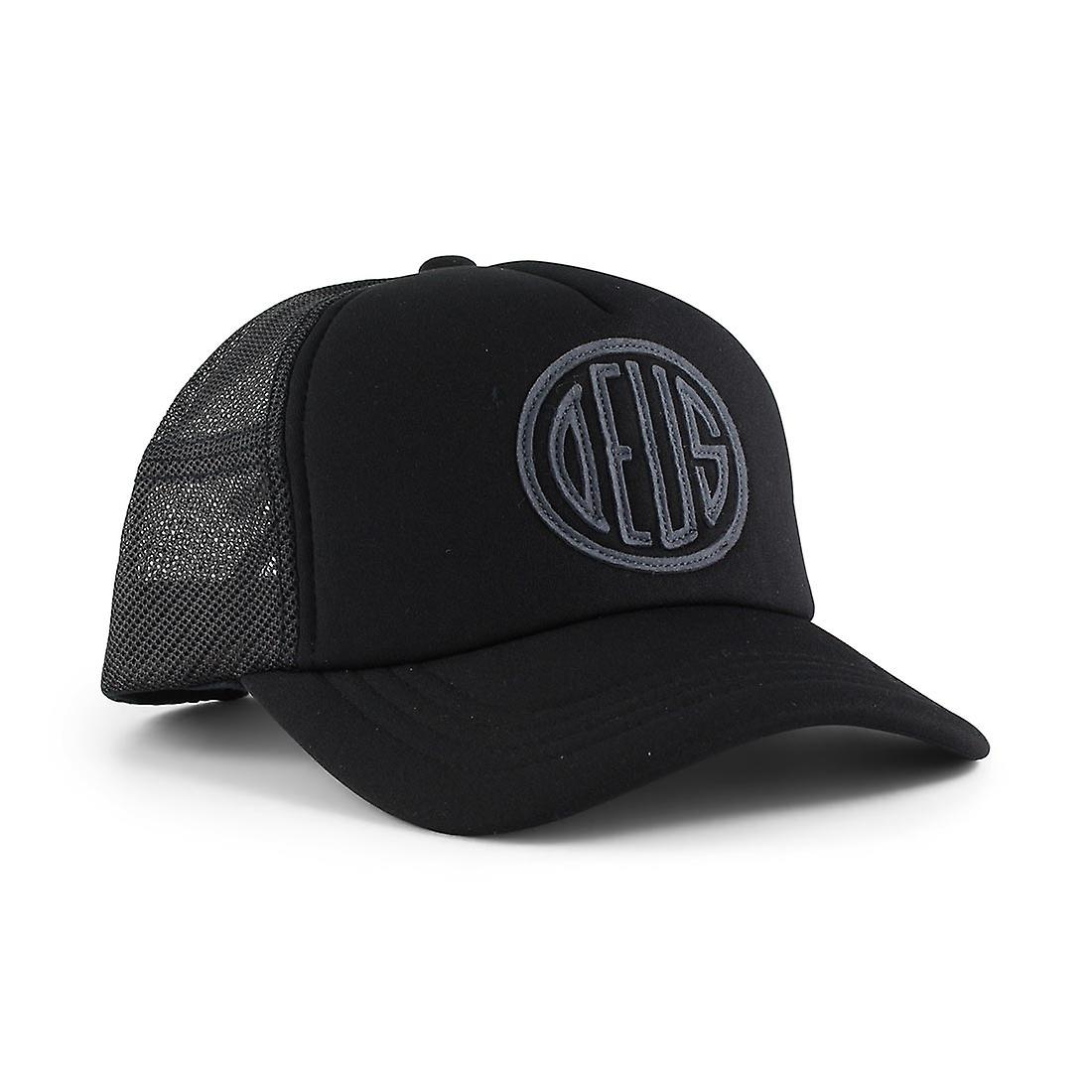 Deus Ex Machina Pill Logo Mesh Back Trucker Cap - Noir