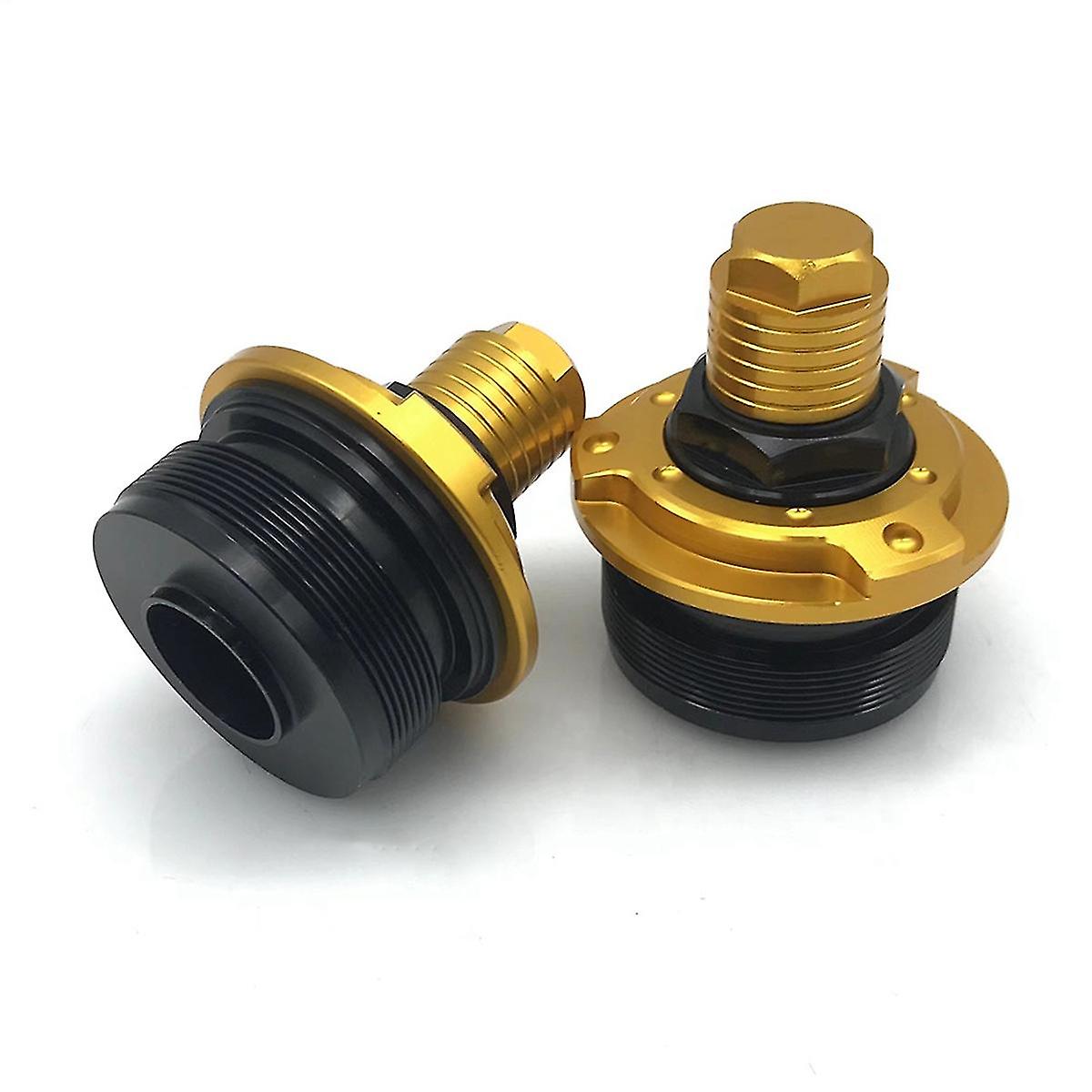 For Yzf R15 V3 Front Screw Cover Cap Preload Adjusters Fork Cnc Motorbike Accessories Gold