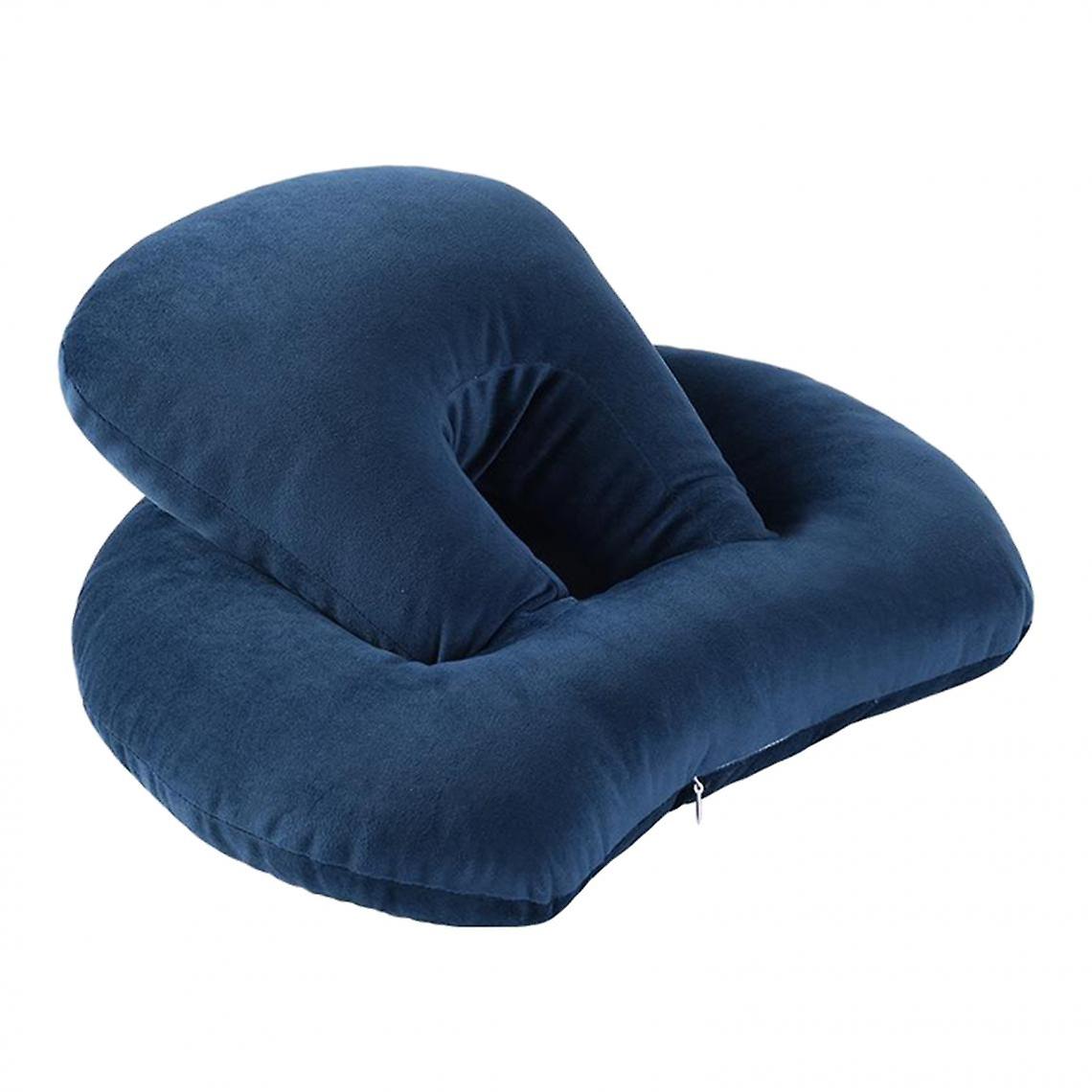 Memory Foam Explosions Octopus Nap Pillow Support For Office Travel Office Sea Blue