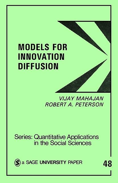 Models For Innovation Diffusion - Robert A. Peterson