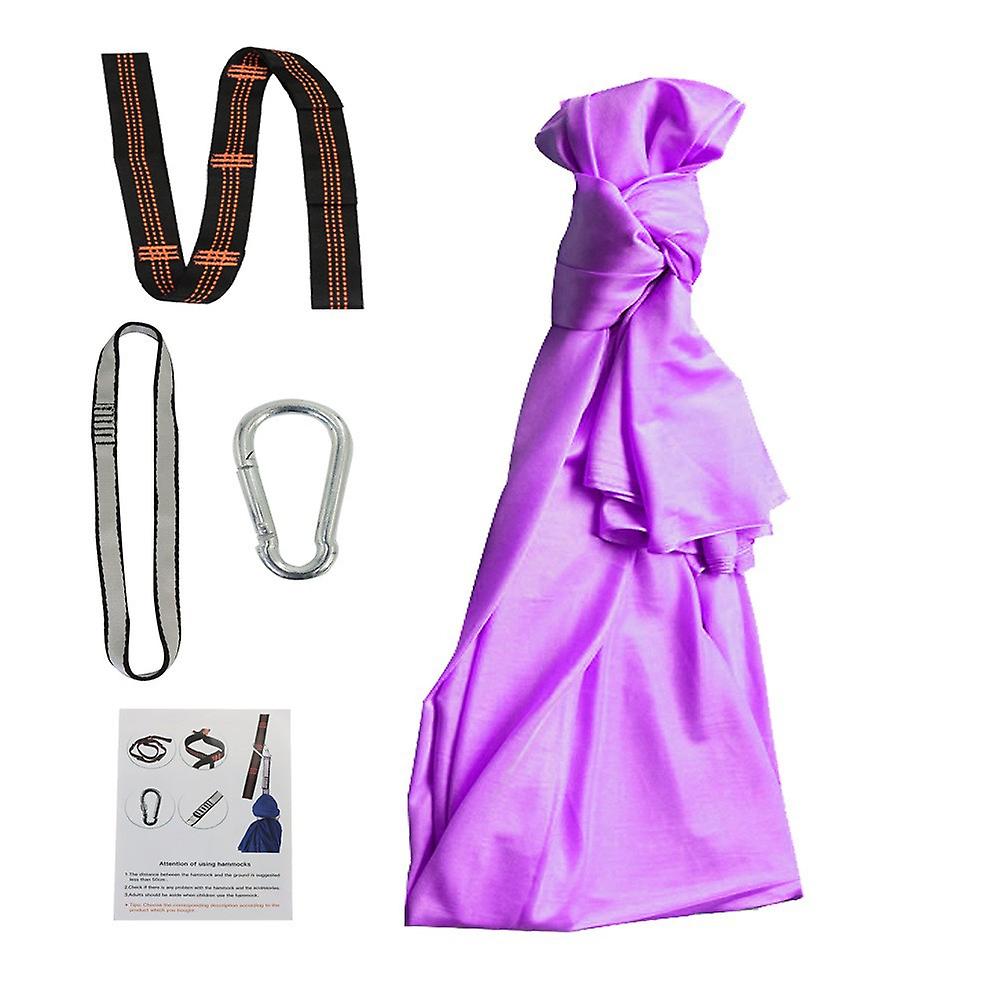 Flexibility And Relieve Pain With The New Aerial Yoga Swing Set & Hammock Kit