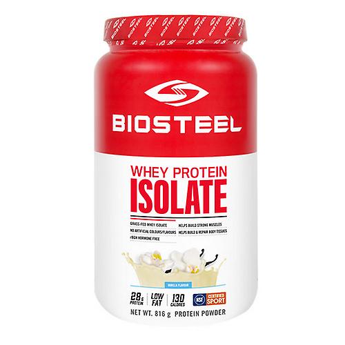 Whey Protein Isolate Vanilla, 816 Grams by Biosteel