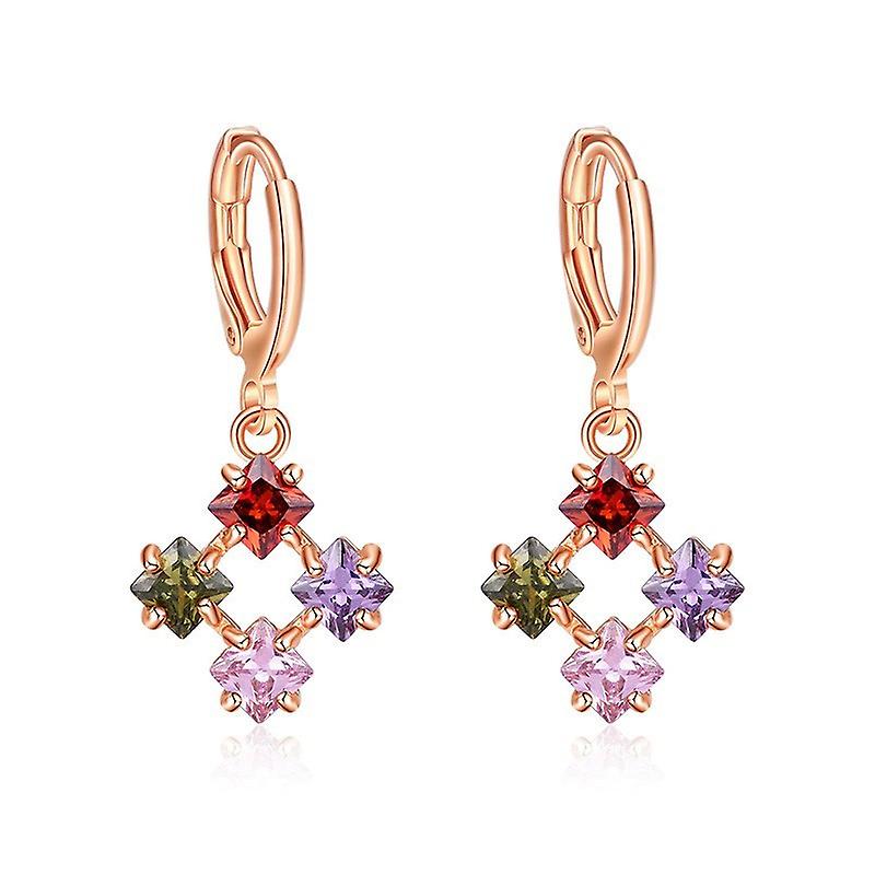 Gold-plated Earrings For Stylish Couples