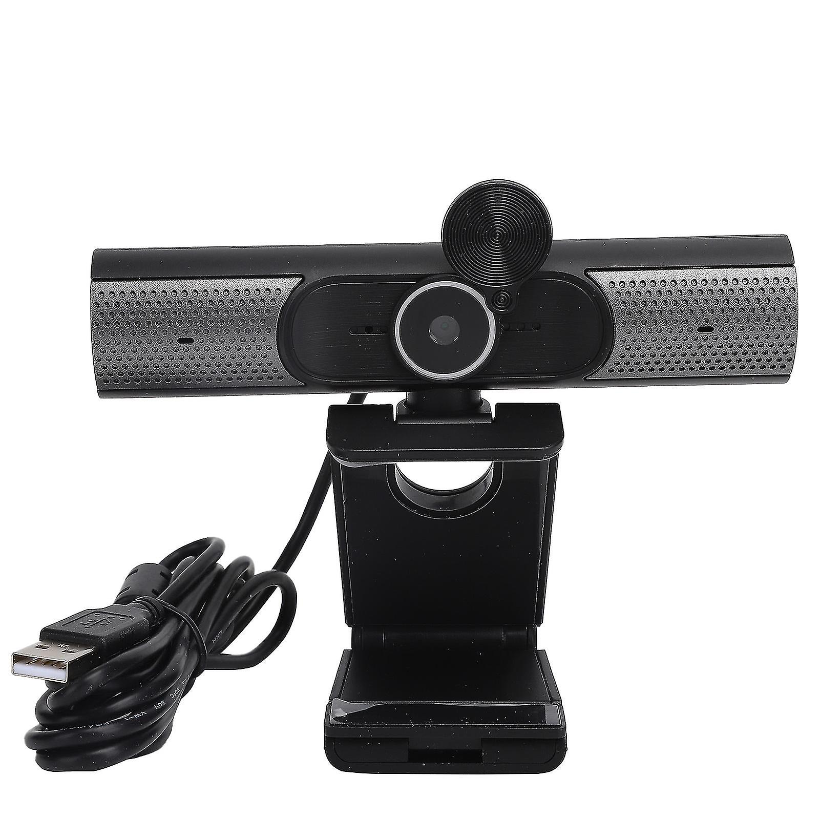 Usb Camera Webcam 1080p With Dual Microphone Cover High Definition For Home Office Class