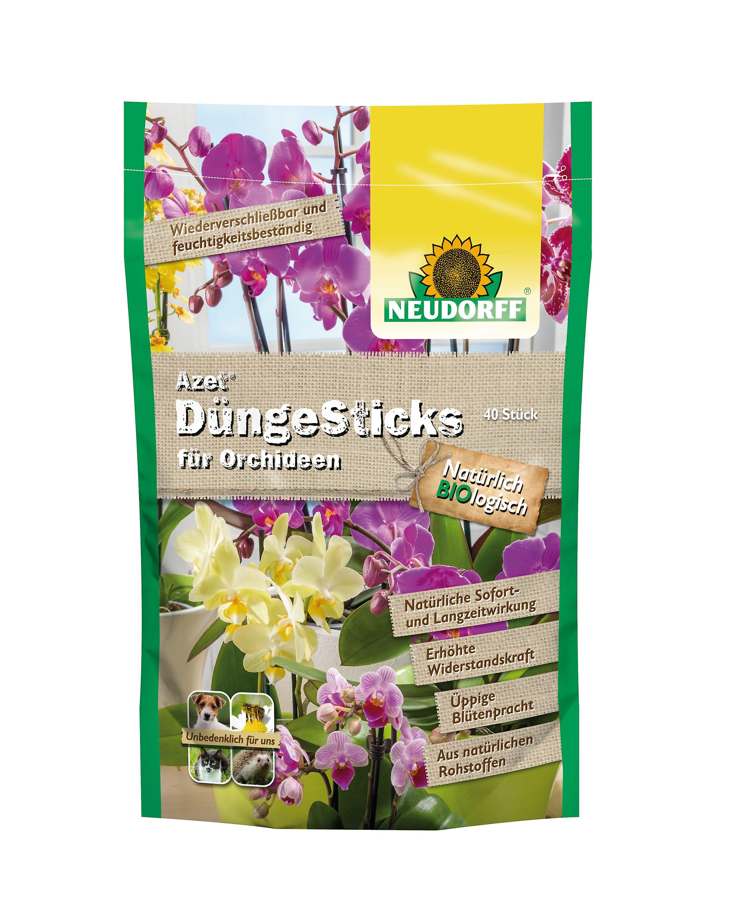 NEUDORFF Azet® FertilizerSticks for Orchids, 40 Sticks