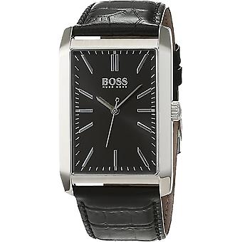 Grec ac 31x47.5mm esf&cor black Men's Analog Quartz watch with cowhide bracelet 1513479