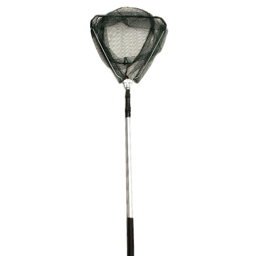 ZHOUBA Telescopic Foldable Fishing Landing Net Aluminum Alloy Bird Fish Fly Catcher