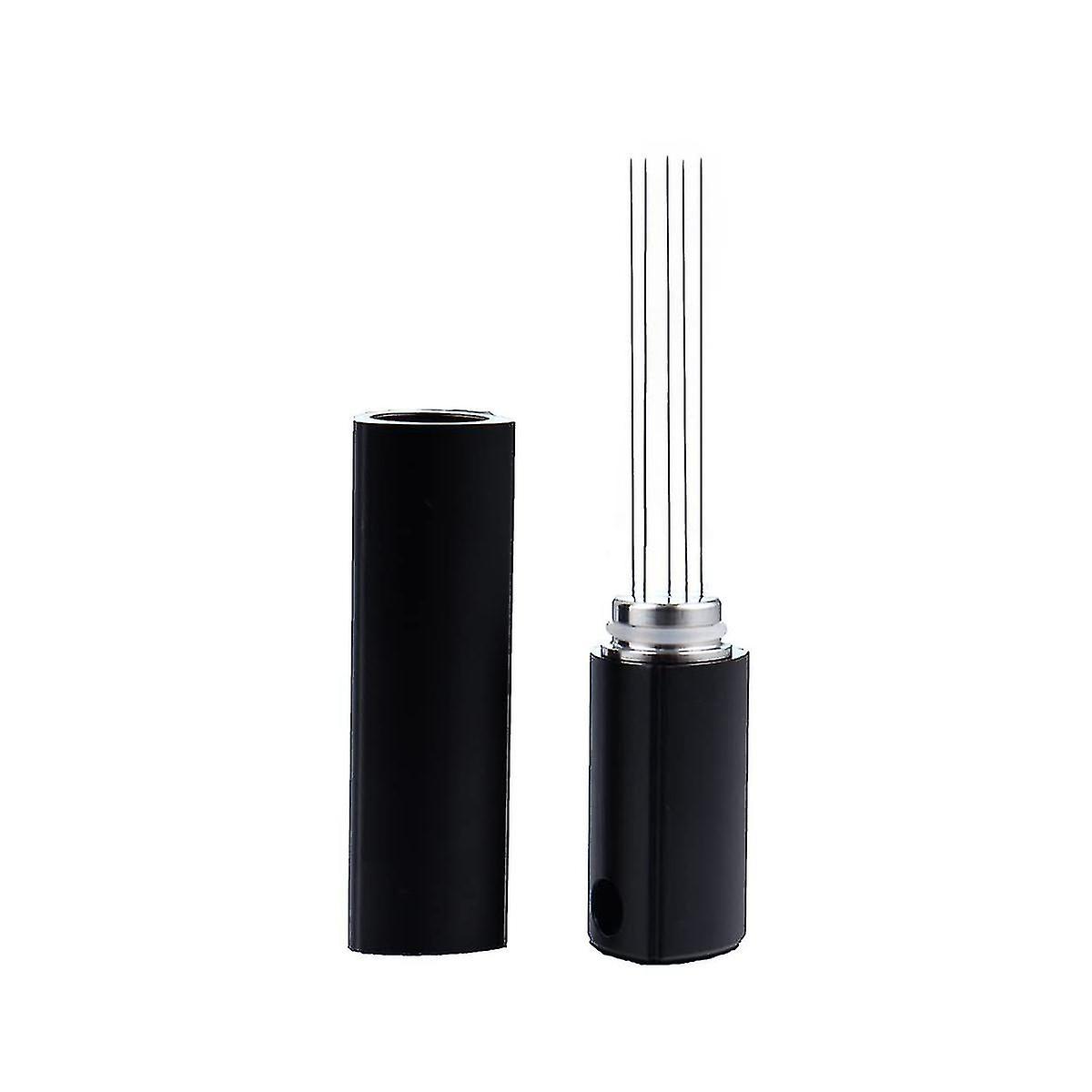 Espresso Coffee Stirrer Portable Espresso Distribution Tool Coffee Stirring Tool Triangle Black