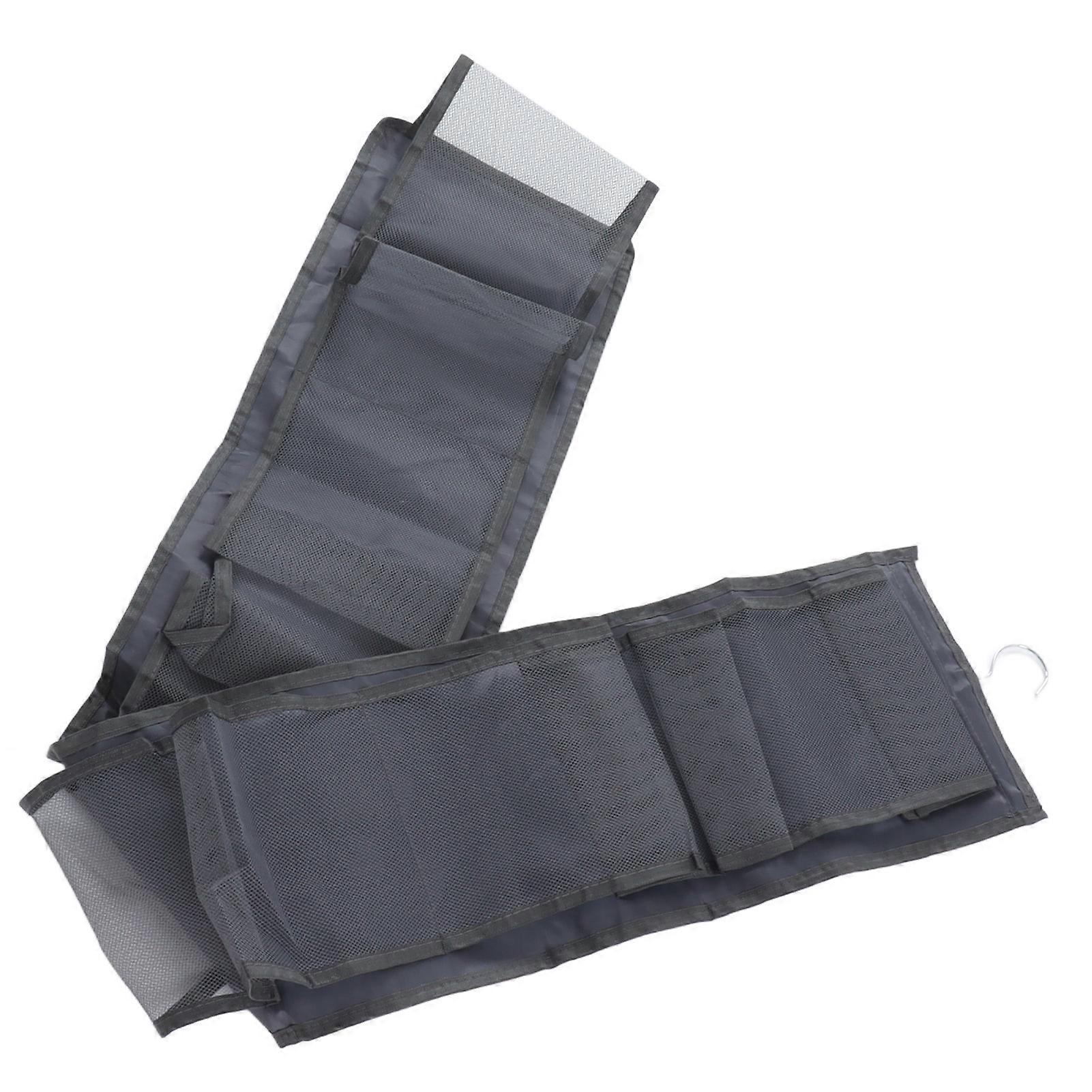 Hanging Clothes Bag Thickened Nylon Multi Layer Easy Access Washable Hanging Mesh Closet for Socks Pants Dress 