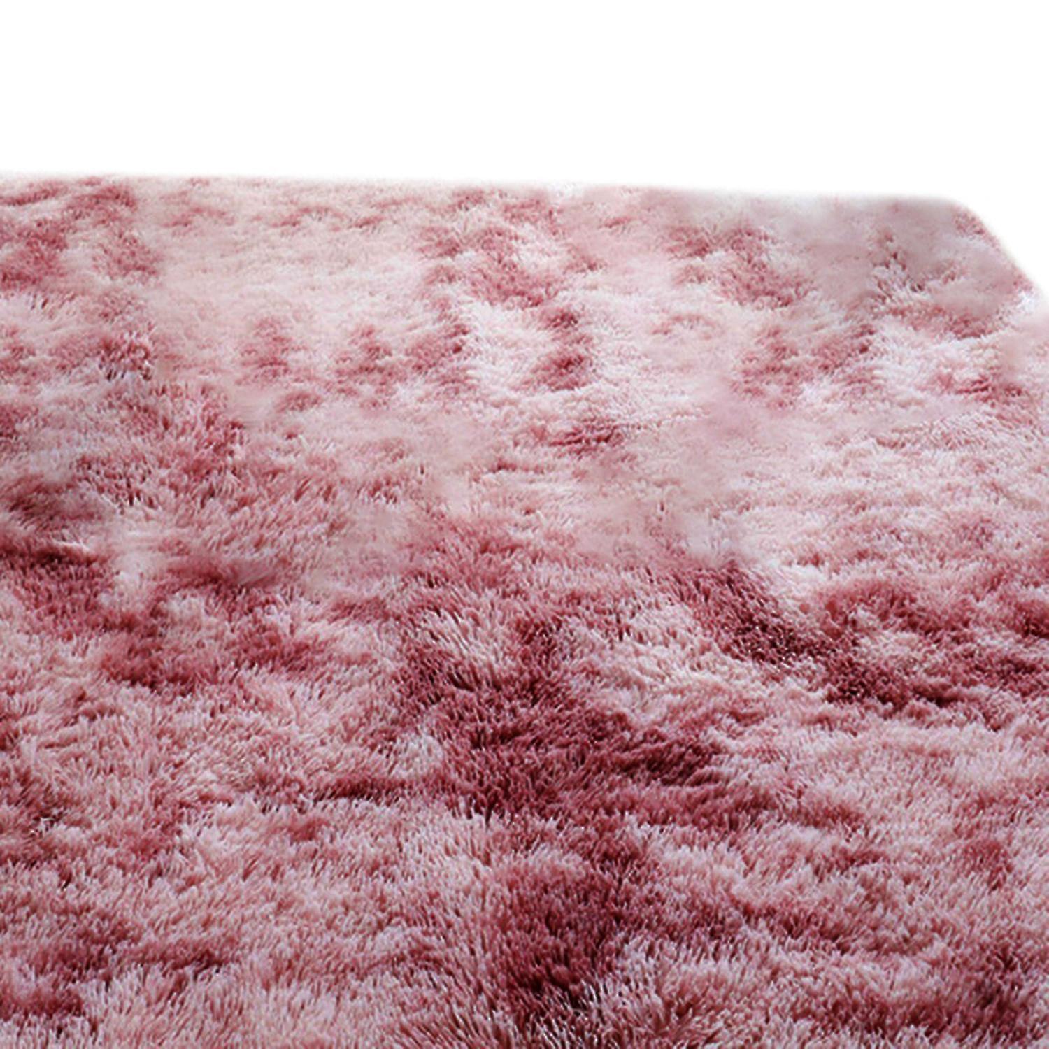 Rectangle Bandhnu Plush Floor Carpet Home Rug Living Room Mat Bedroom Decor