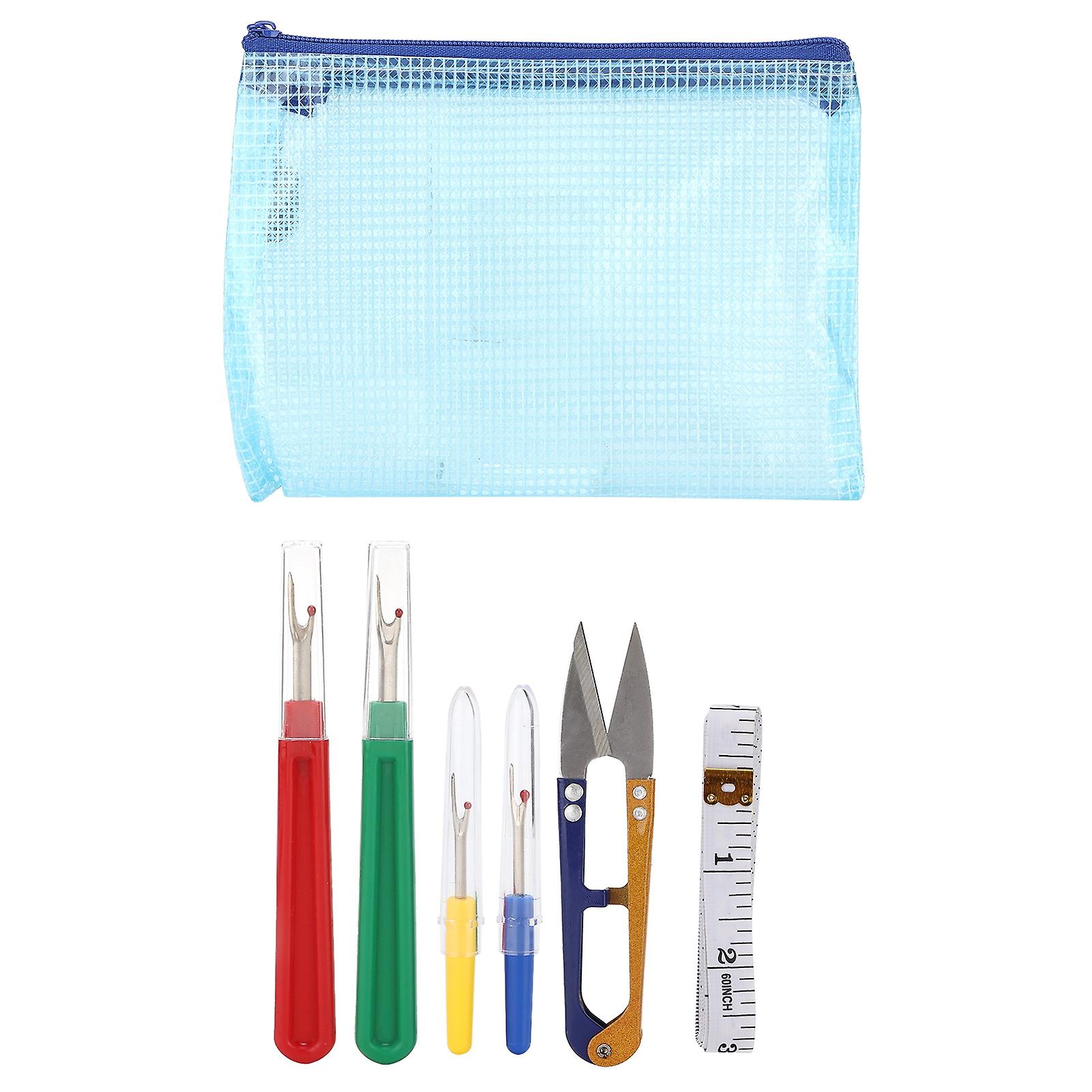 Seam Ripper Set Colorful Durable Stainless Handy Handles Thread Remover for Sewing Embroidery Quilting