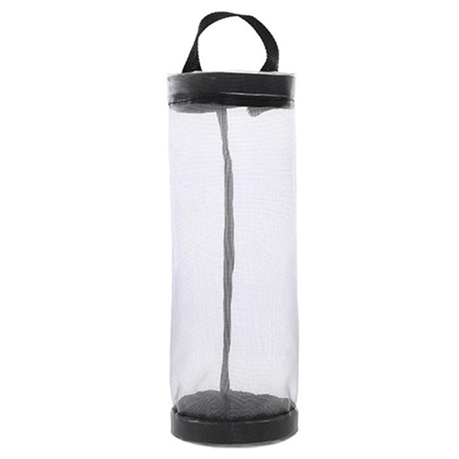 Wall Mounted Round Home Grocery Bag Holder Hanging Storage Trash Garbage Bag