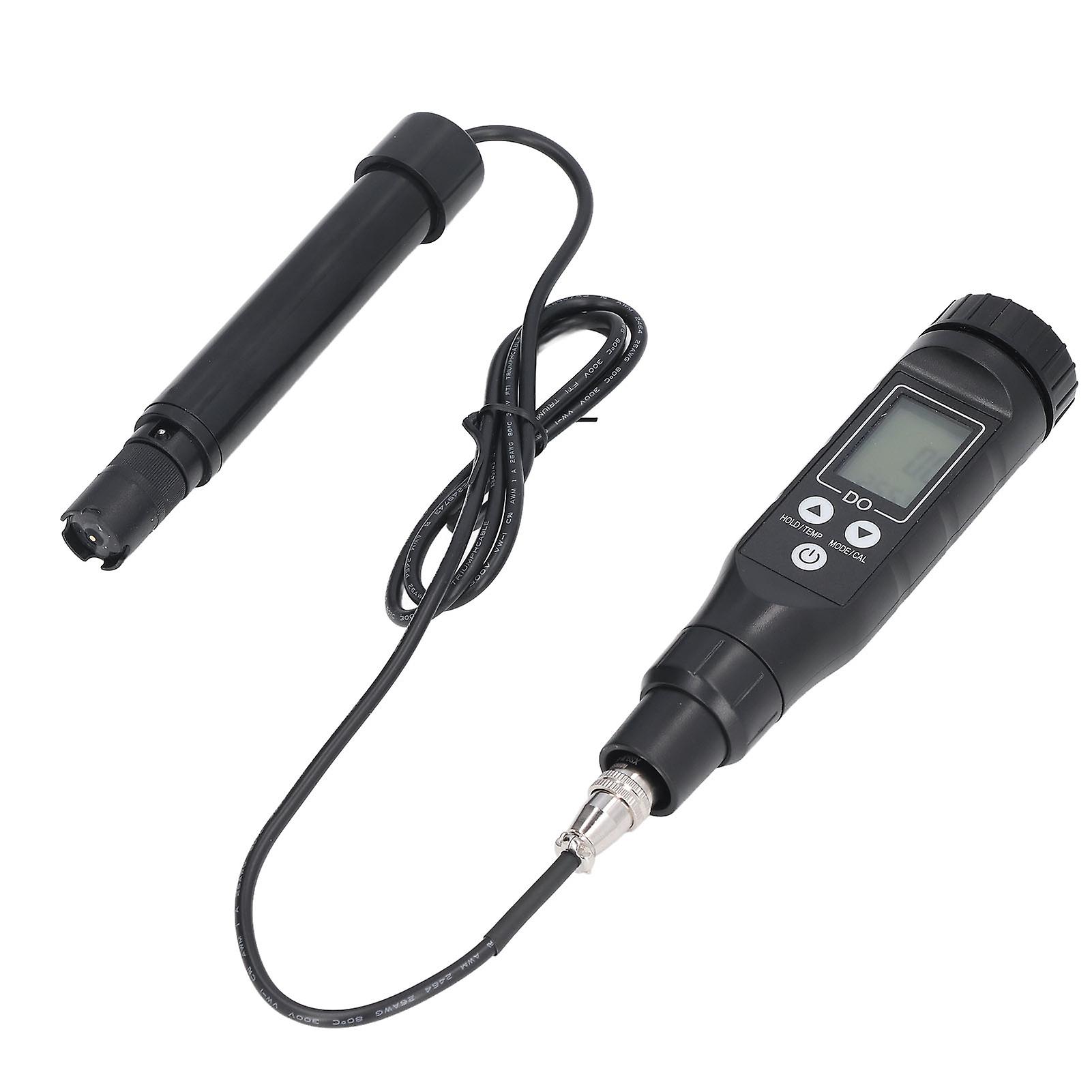 Digital Dissolved Oxygen Meter Data Synchronization 0.0 to 30.0mg/L Highly Sensitive Probe Dissolved Oxygen Test Kit 