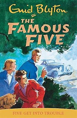Famous Five Five Get Into Trouble by Enid Blyton Paperback Book
