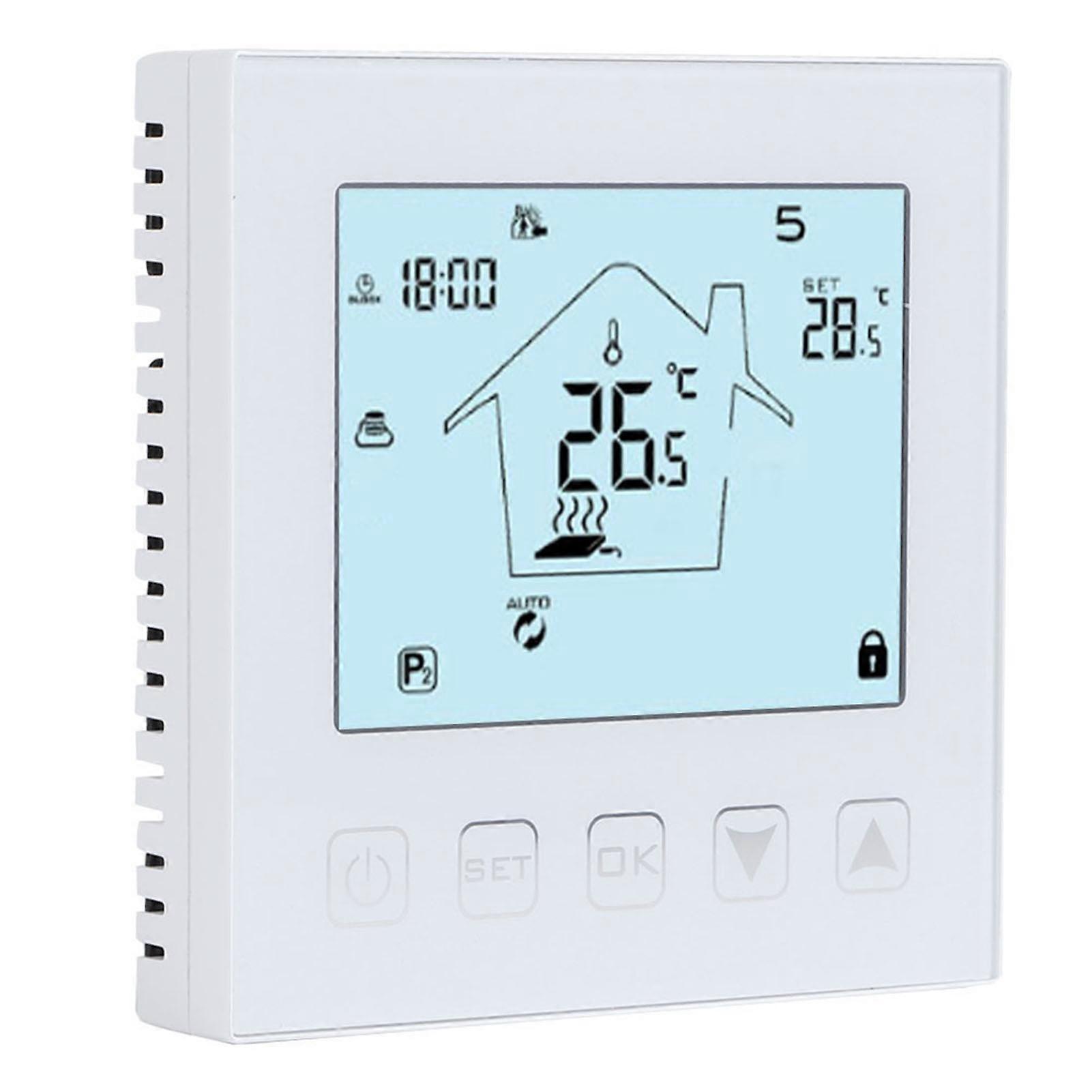 Household Intelligent Remote Control Temperature Controller Floor Heating Thermostat AC230V 50/60HZ