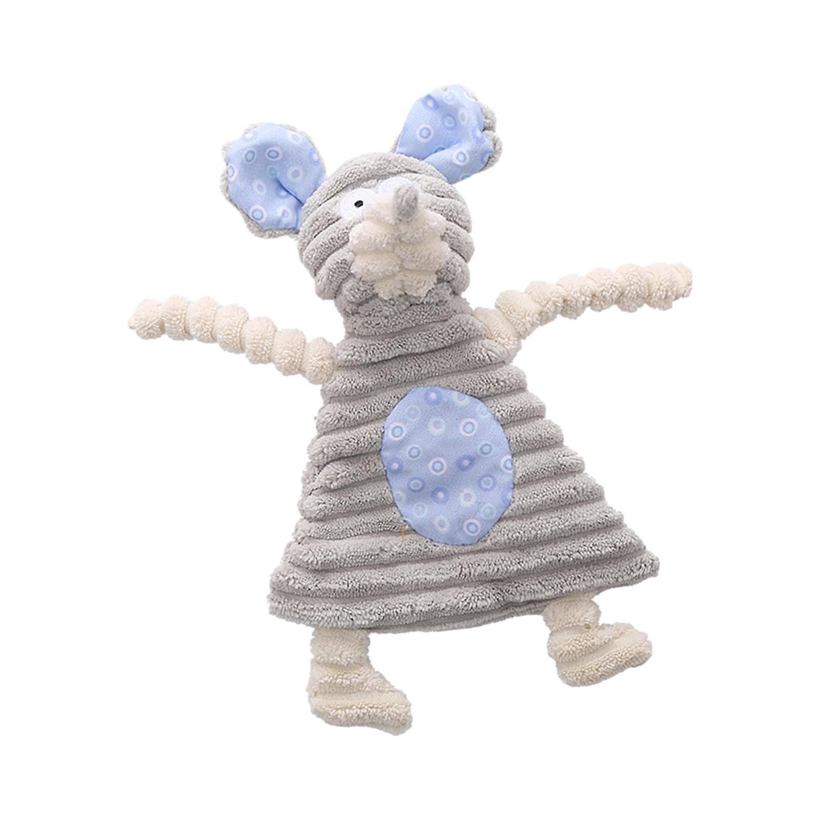 Dog Squeak Toy Plush Dog Toy, Portable Pet Chew Toys with Crinkle Paper Game, Enjoyment Chewing Fetching Games