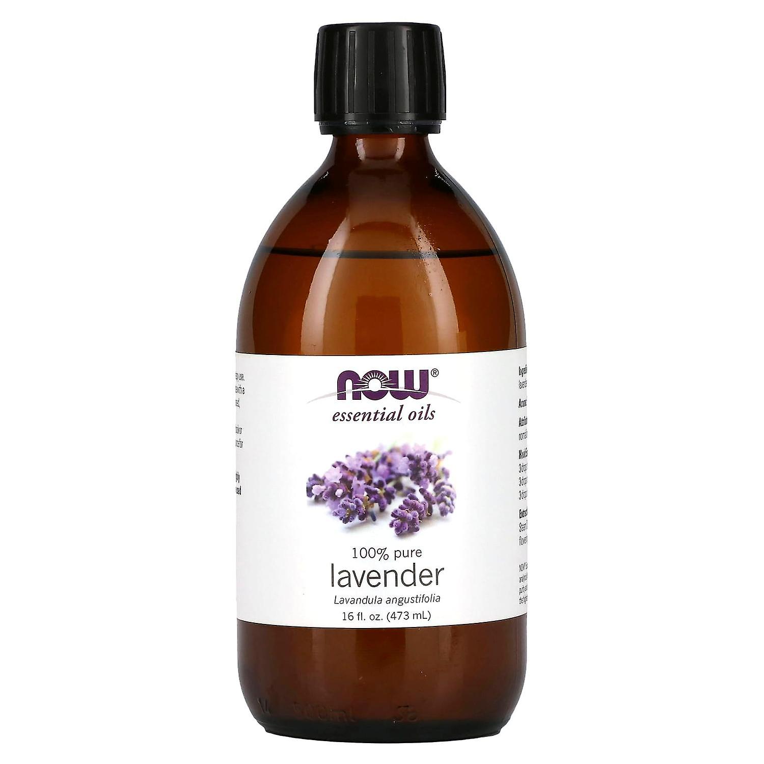 NOW Foods, Essential Oils, Lavender, 16 fl oz (473 ml)