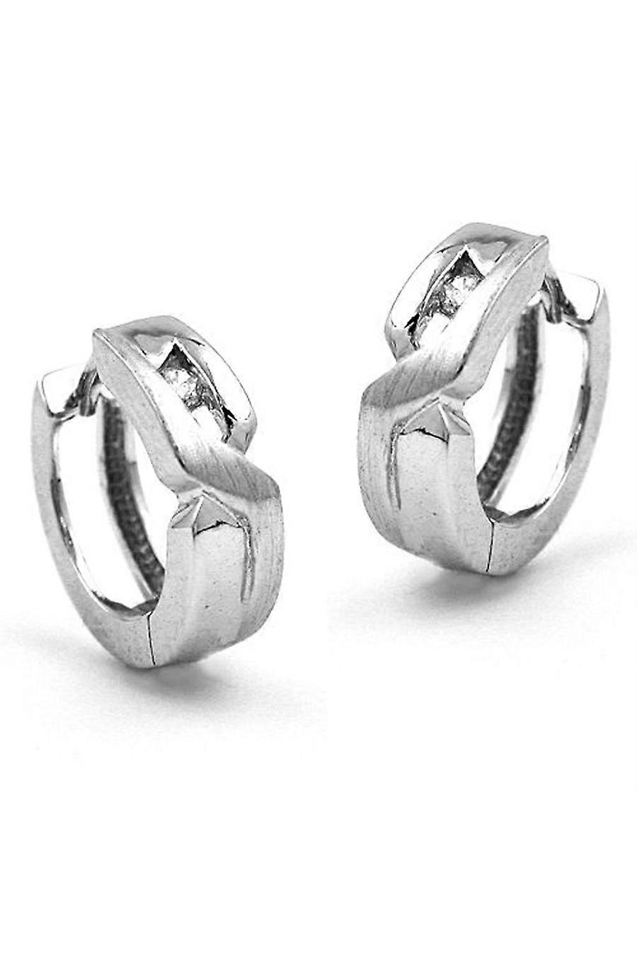 Hoop Earrings With Zirconias Silver 925 - Gl91272