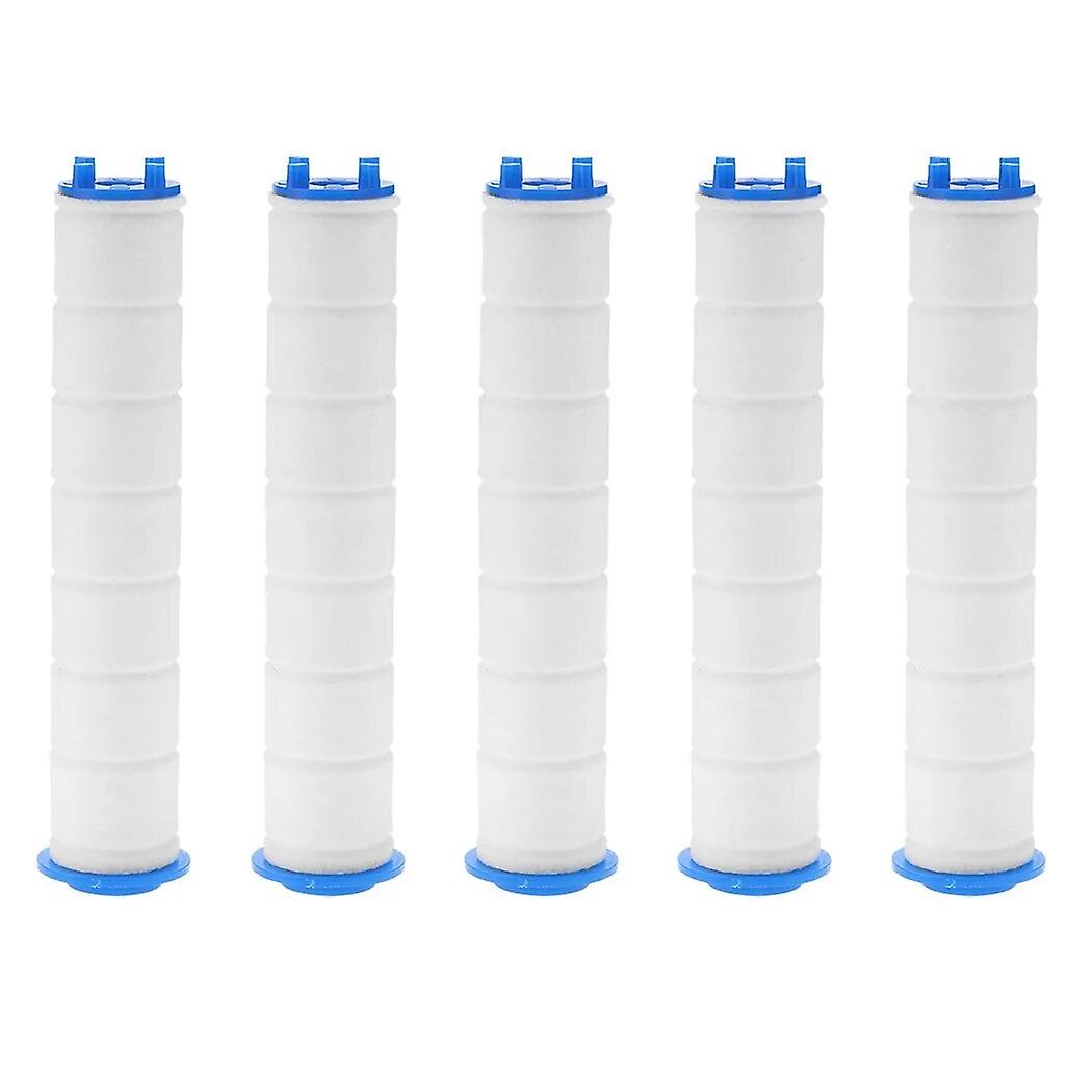 5pcs Replacement Shower Filters PP Filter String Cartridge Pressurized Handheld Spray Shower Accessories~0921