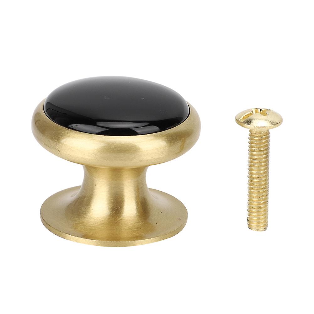 Mosazný nábytek Dveřní kliky Kulaté šatní zásuvky Pulls Knobs Hardware Accessories