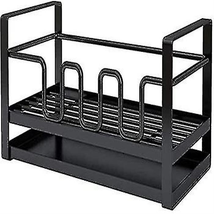Kitchen Sink Storage Rack with Drainer - Convenient Kitchen Organizer