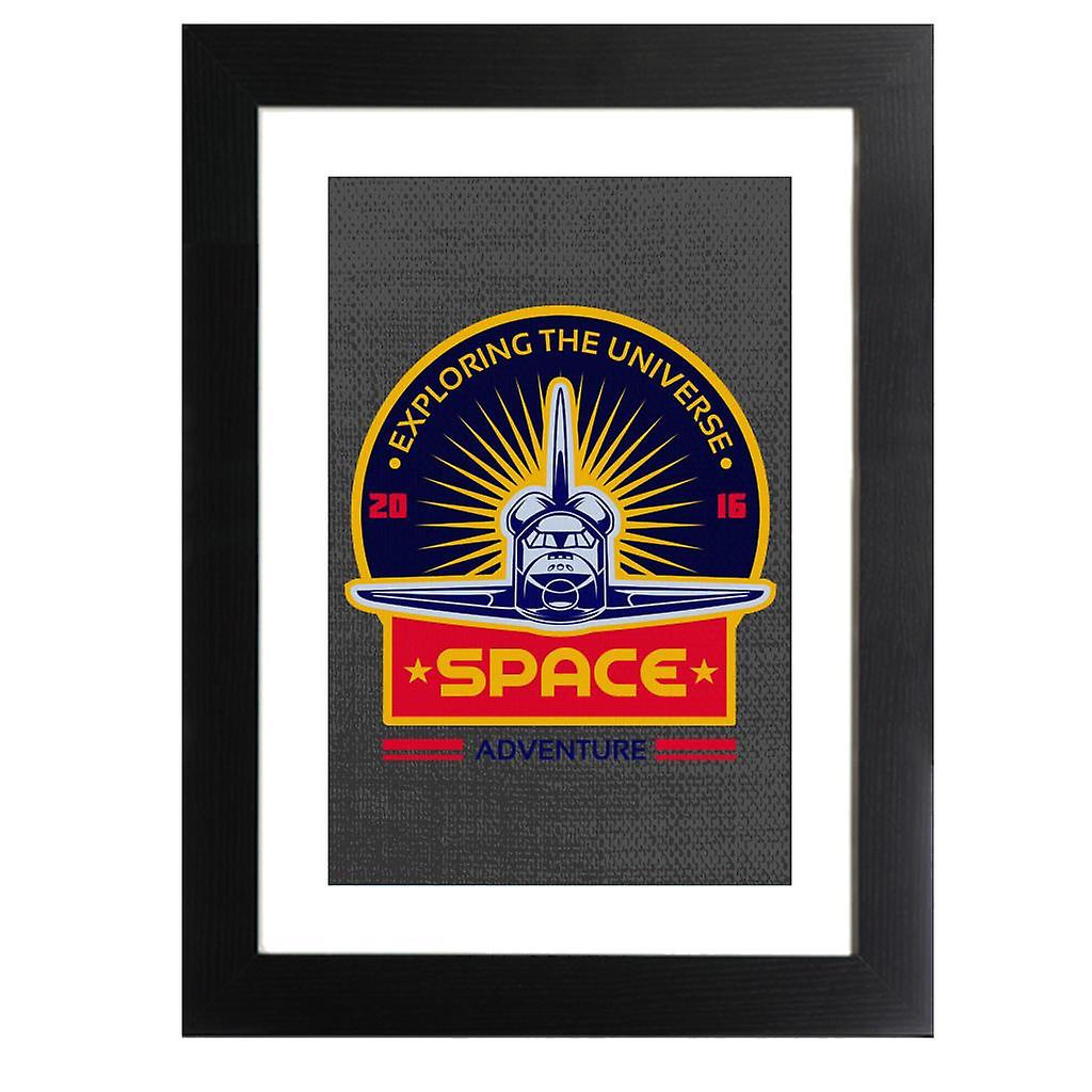 NASA Exploring The Universe Framed Print