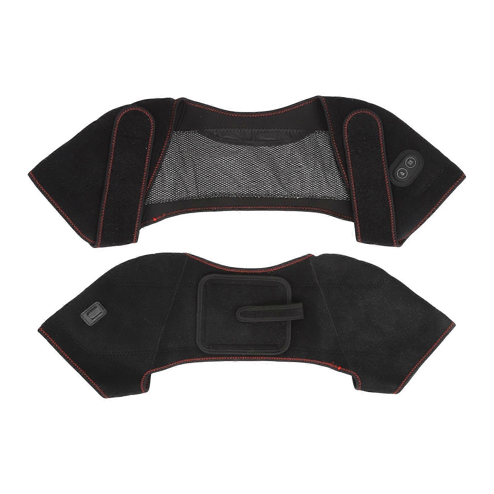 Heating Shoulder Pad Stiffness Relief USB Charging Warm Massage Function Electric Heated Shoulder Wrap 