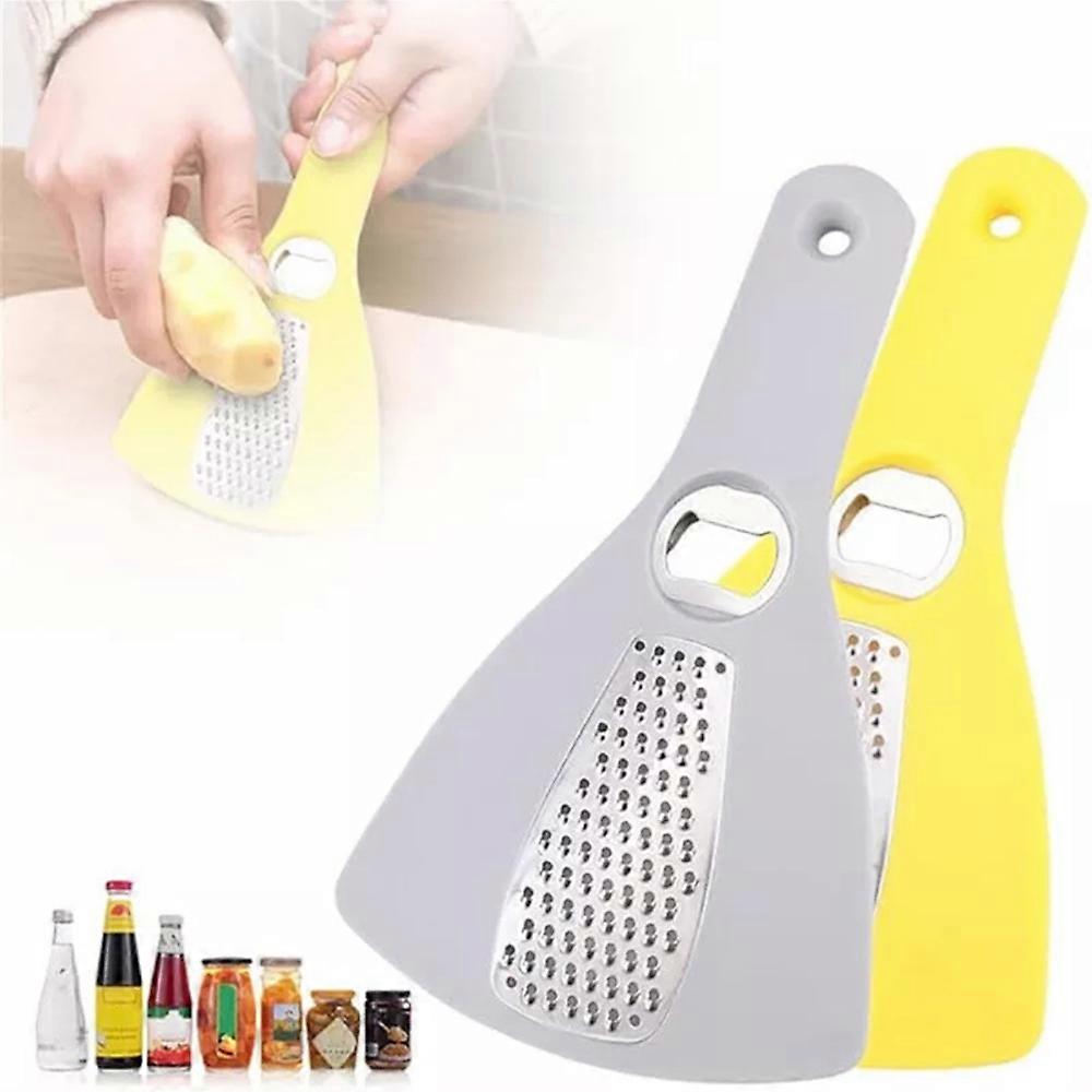3-in-1 Can Opener,Bottle Opener Vegetable Grater - Multi-Functional Kitchen Tool