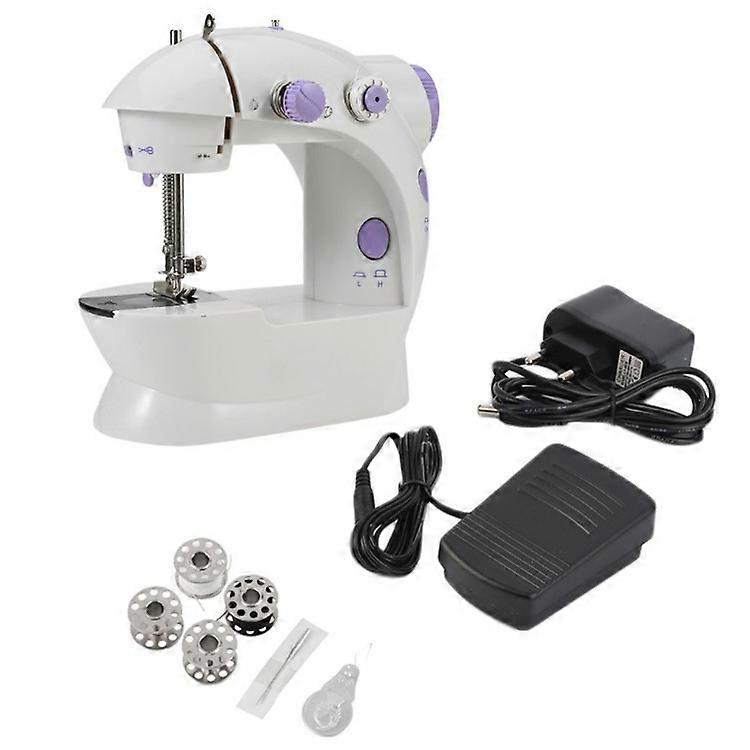 Electric Sewing Machine Multi Function Mini Portable Desktop Tailor Household