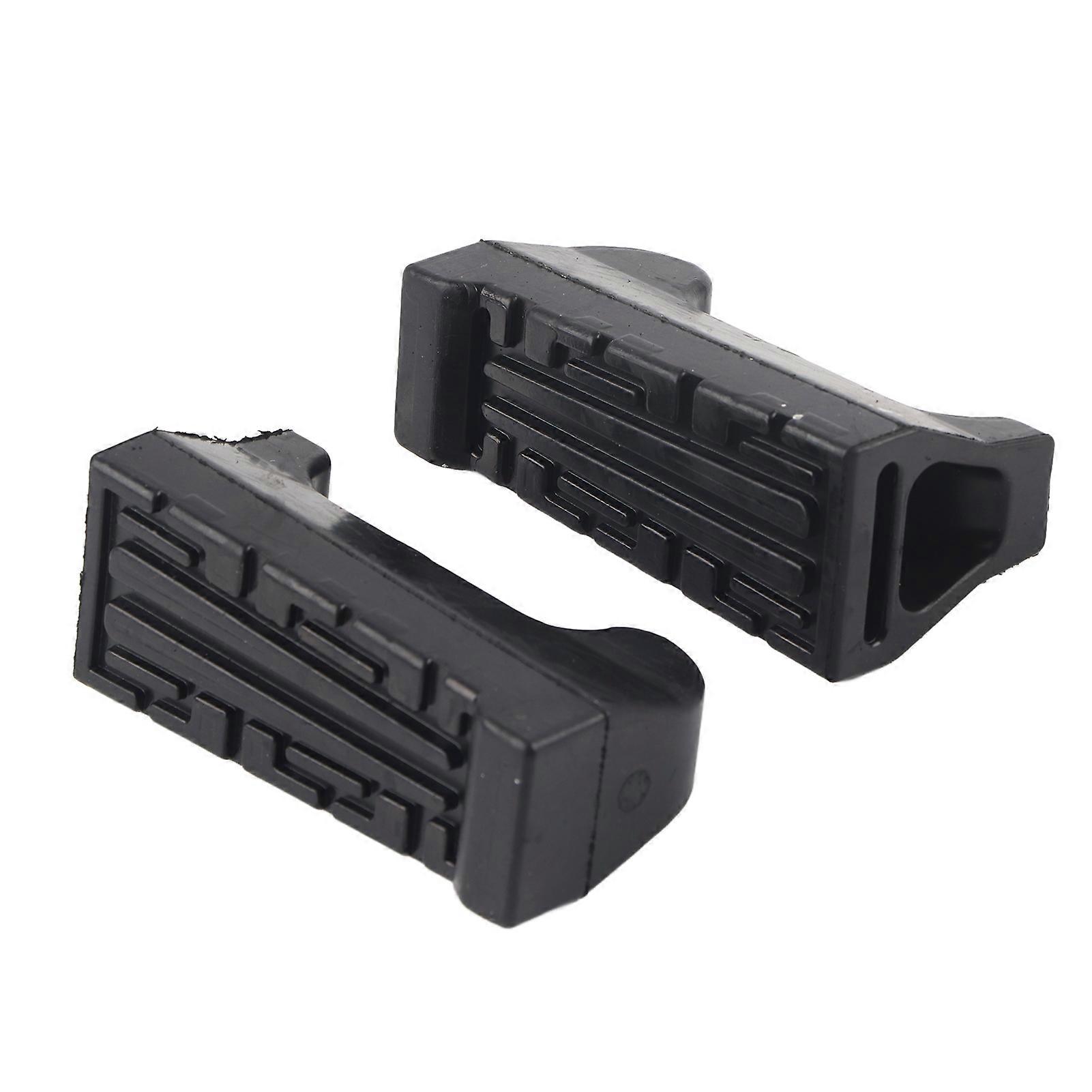 1 Pair Rubber Front Pedal Footrest Foot Pegs Fit for Yamaha YBR 125 NO.89177