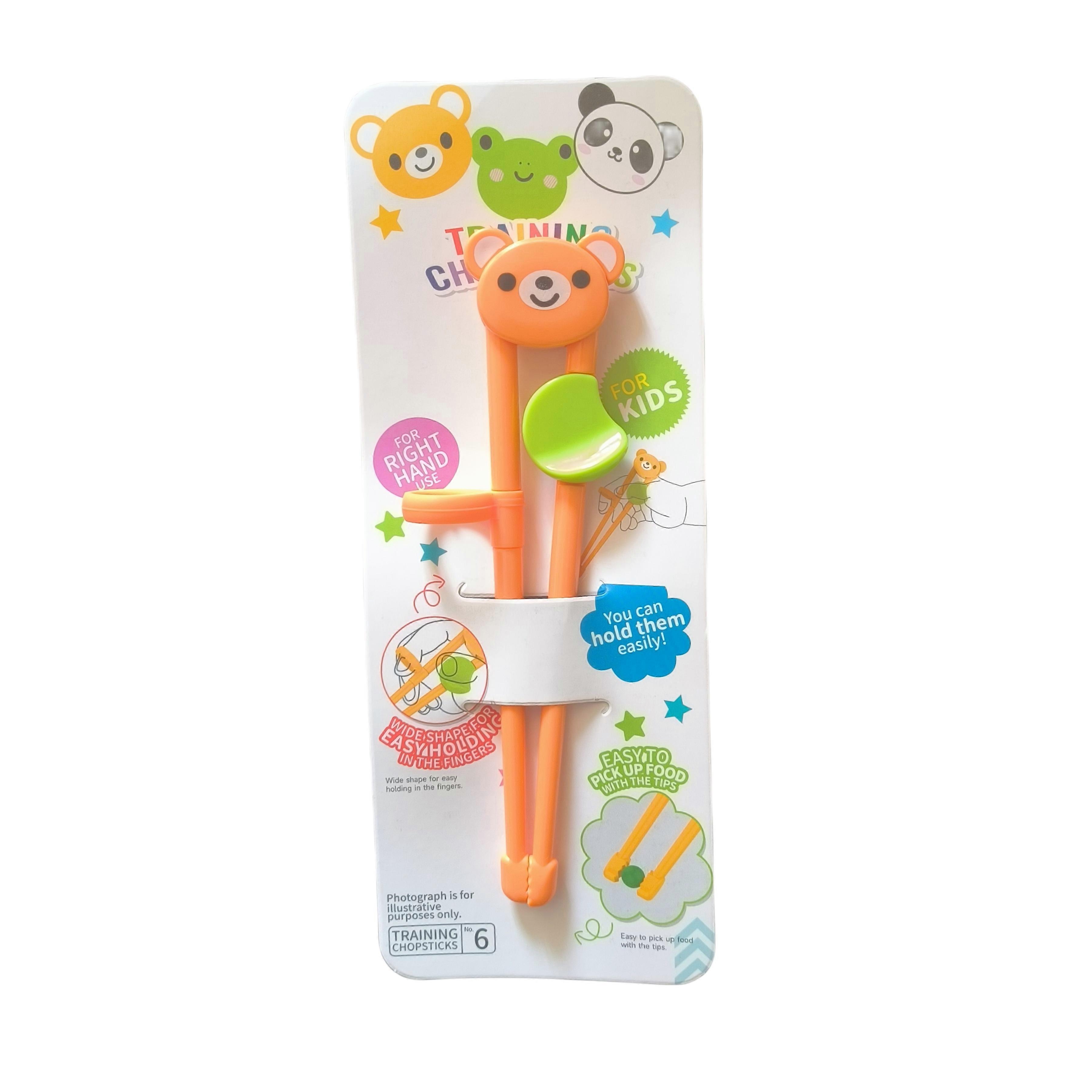 1個、トレーニングチョップ、学習用チョップヘルパー、初心者用トレーニングチョップ、漫画用チョップ、カワイイトレーニング用チョップスティック、食器、キット