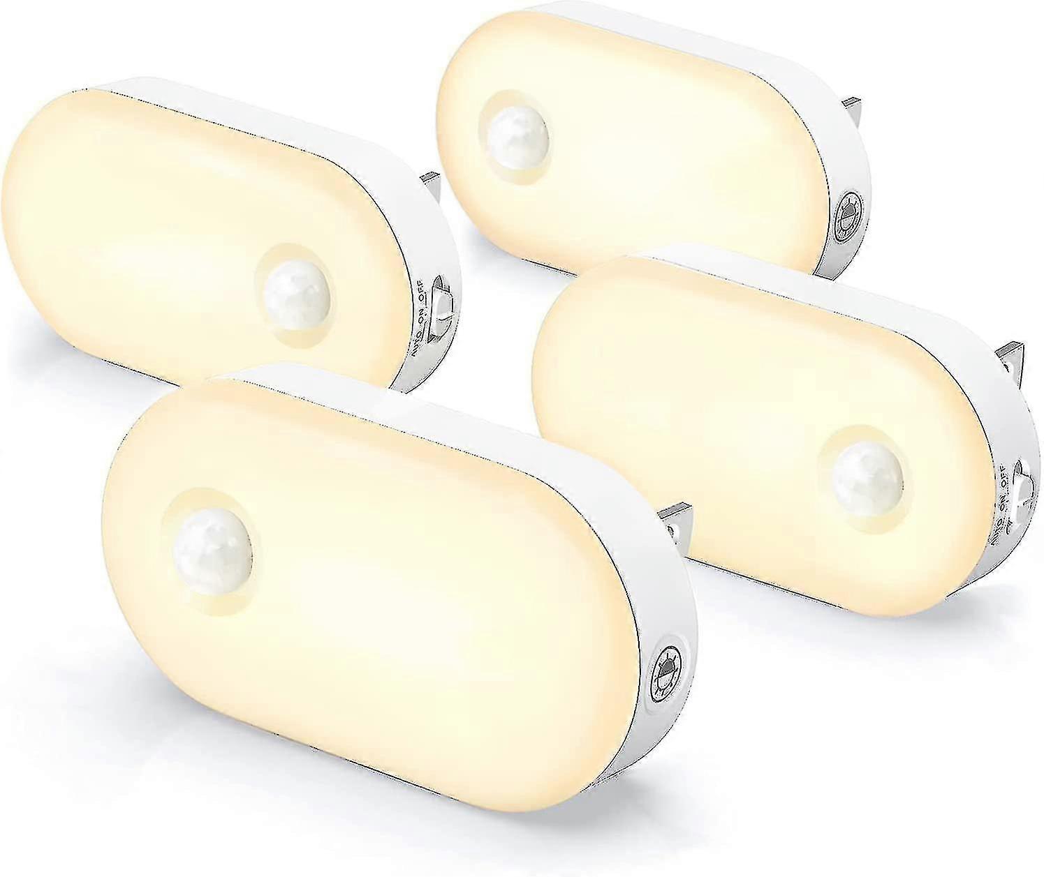 Gece Işığı Fişi, Parlak Hareket Sensörü Gece Işığı (120 Lümen), Kısılabilir Akıllı Led Gece Işıkları Duvara Takın, 1-120lm Parlaklık Gece Lambası İçin