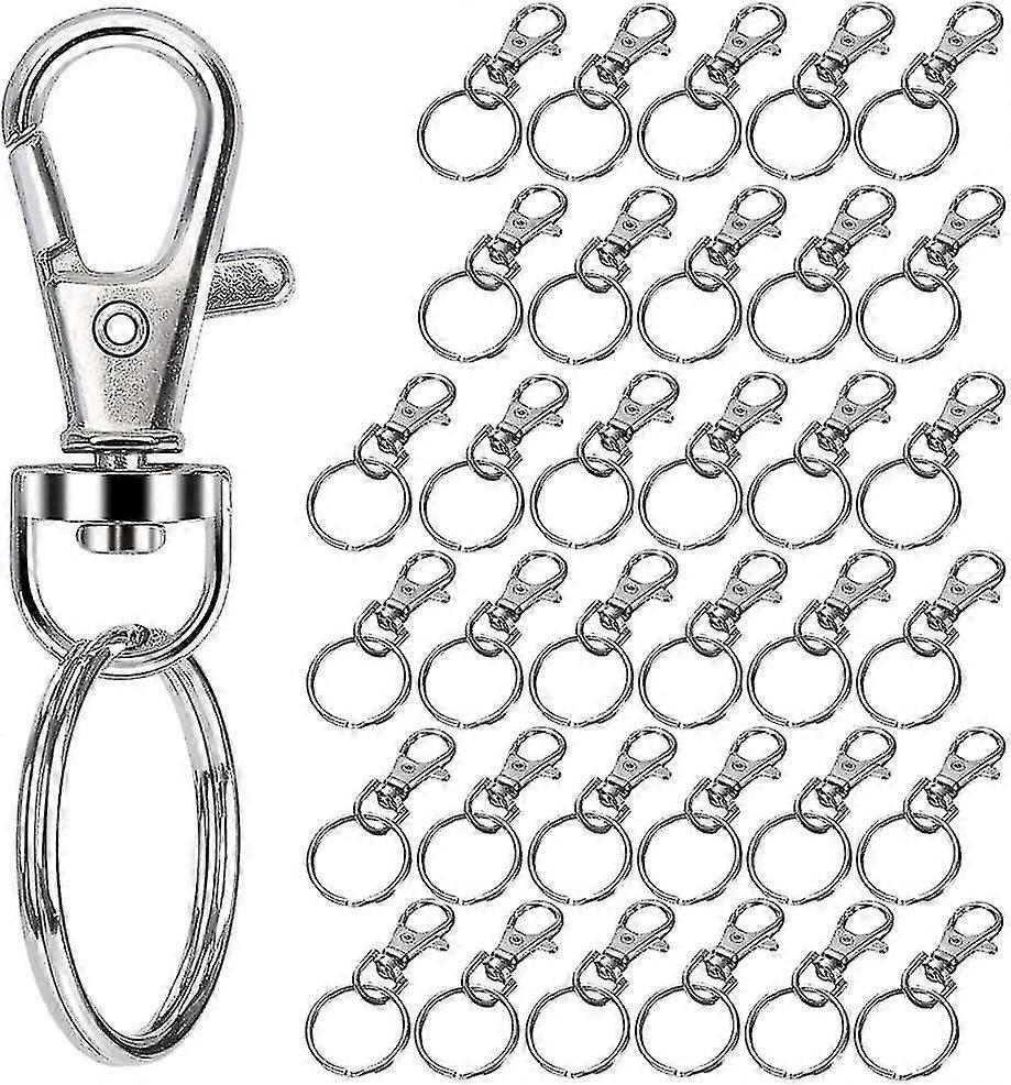 25pcs Small Detachable Twist Locks, Snap Hooks With Twist Lock