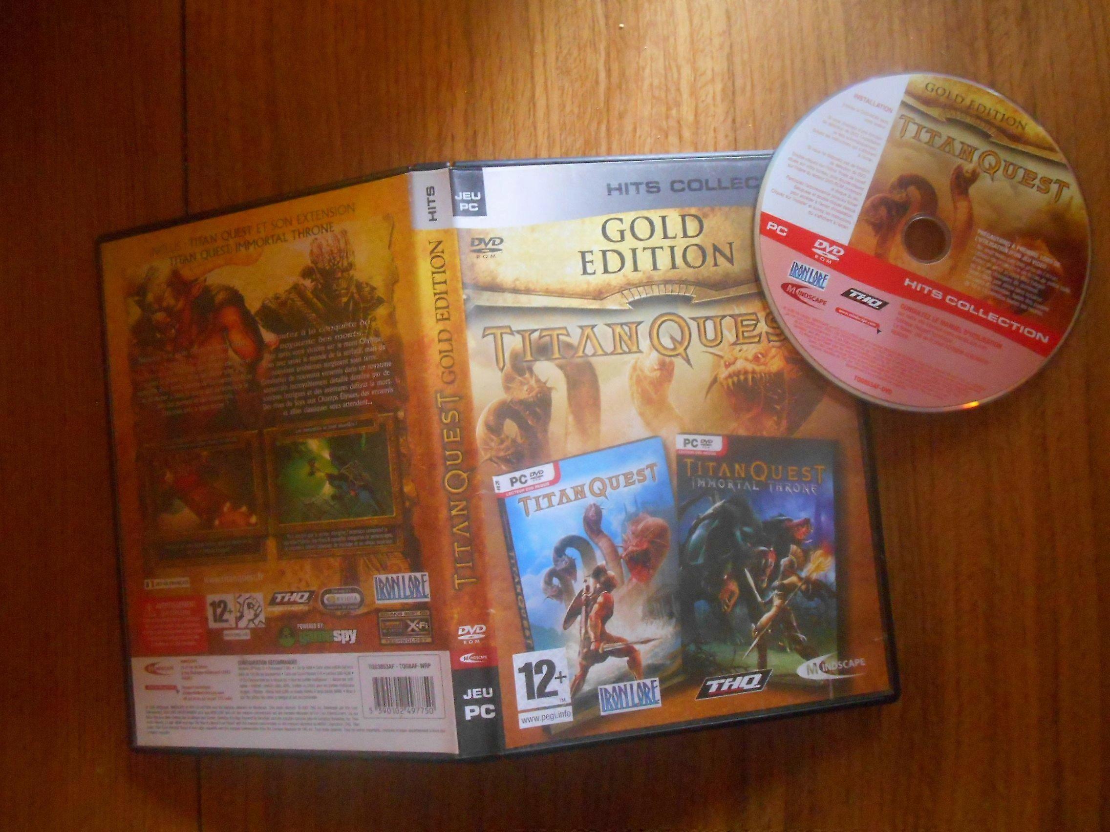 Titan Quest Gold (PC DVD) - New & Sealed