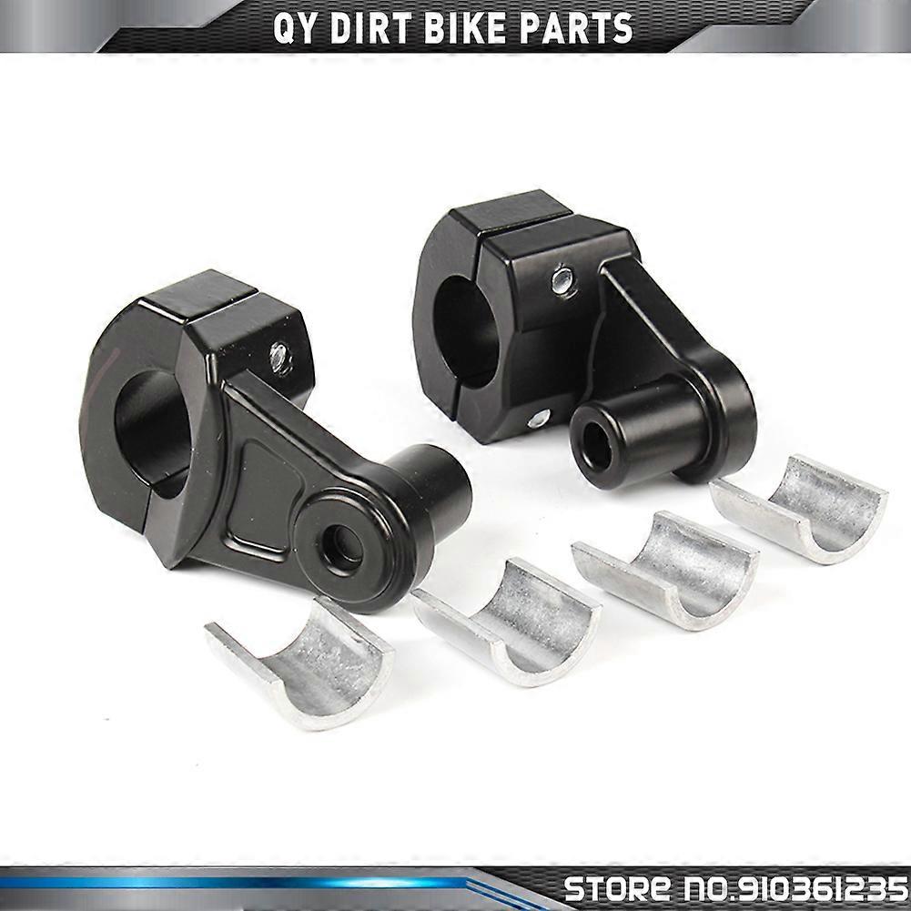 22mm Stem Motorcycle Handlebar Riser Clamps - 7/8