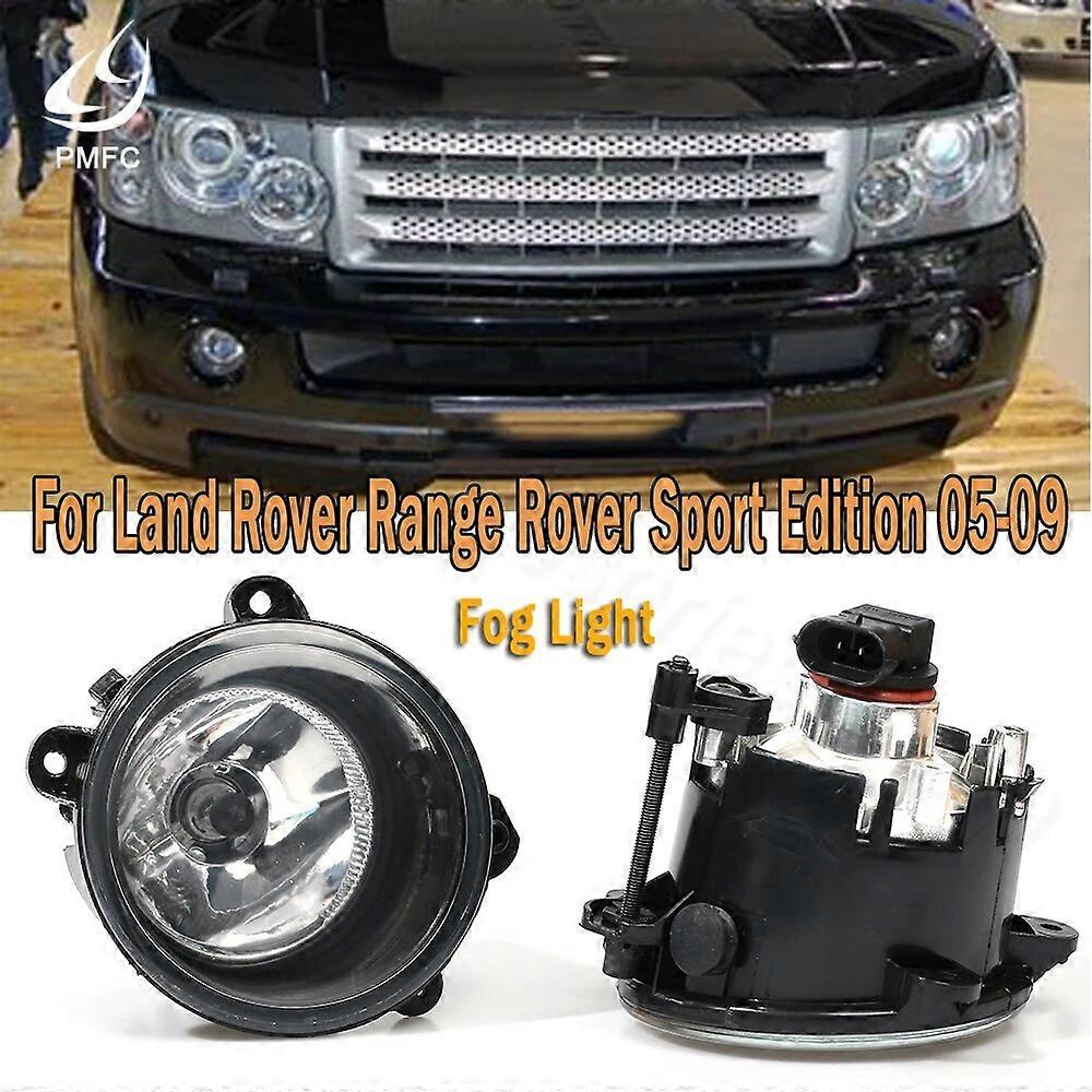 PMFC Fog Light Front Bumper Fog Lamps With Bulb For Land Rover Discovery 3 LR3 Range Rover Sport Edition 2005-2009 XBJ000080