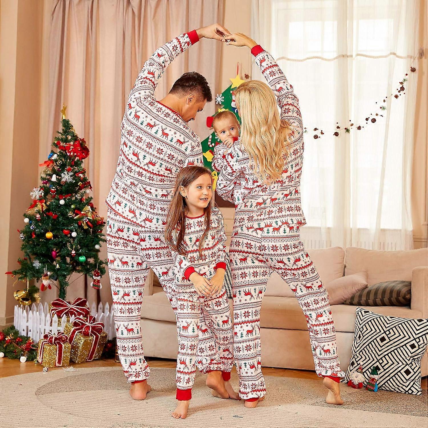 Balabela Matching Family Pajamas Christmas Sets, Matching Sets Christmas PJs for Family Pajamas