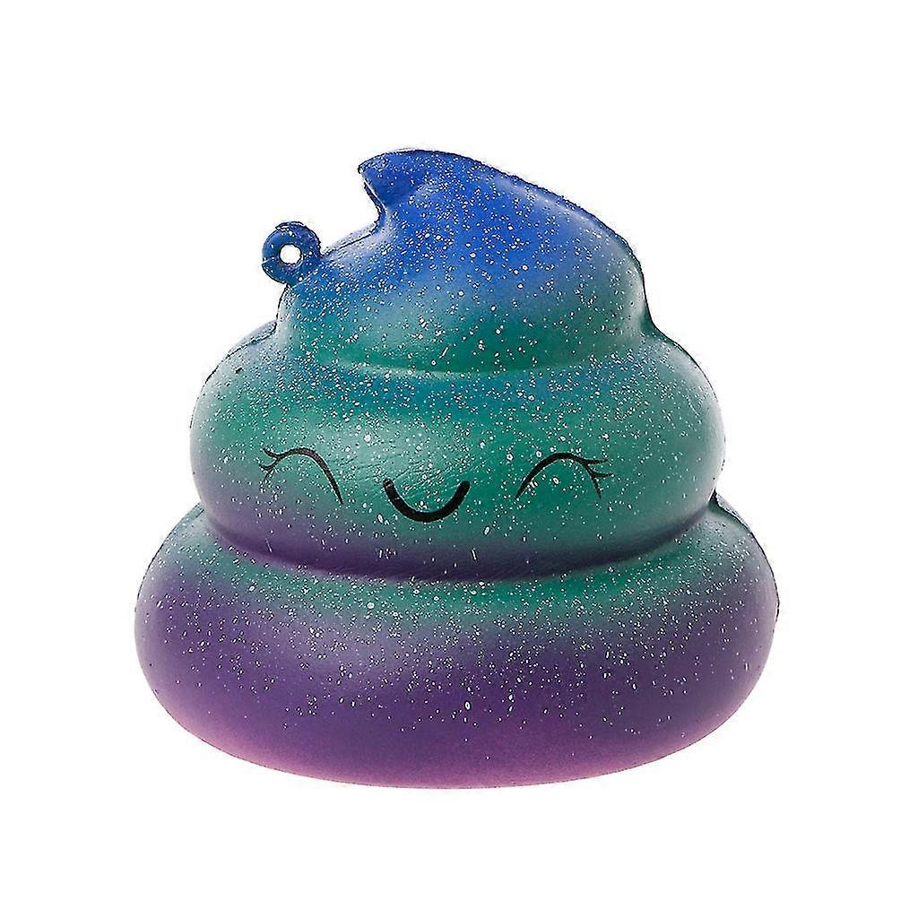 Mini Star Poo Shining Squishy Spielzeug Slow Rising Soft Cream Duft Brot Geschenk