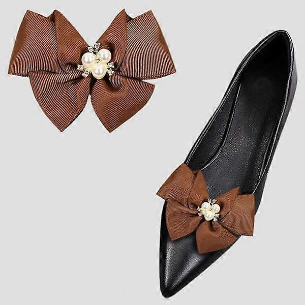 Mordely 2pc Shoe clip Shiny decorative clips