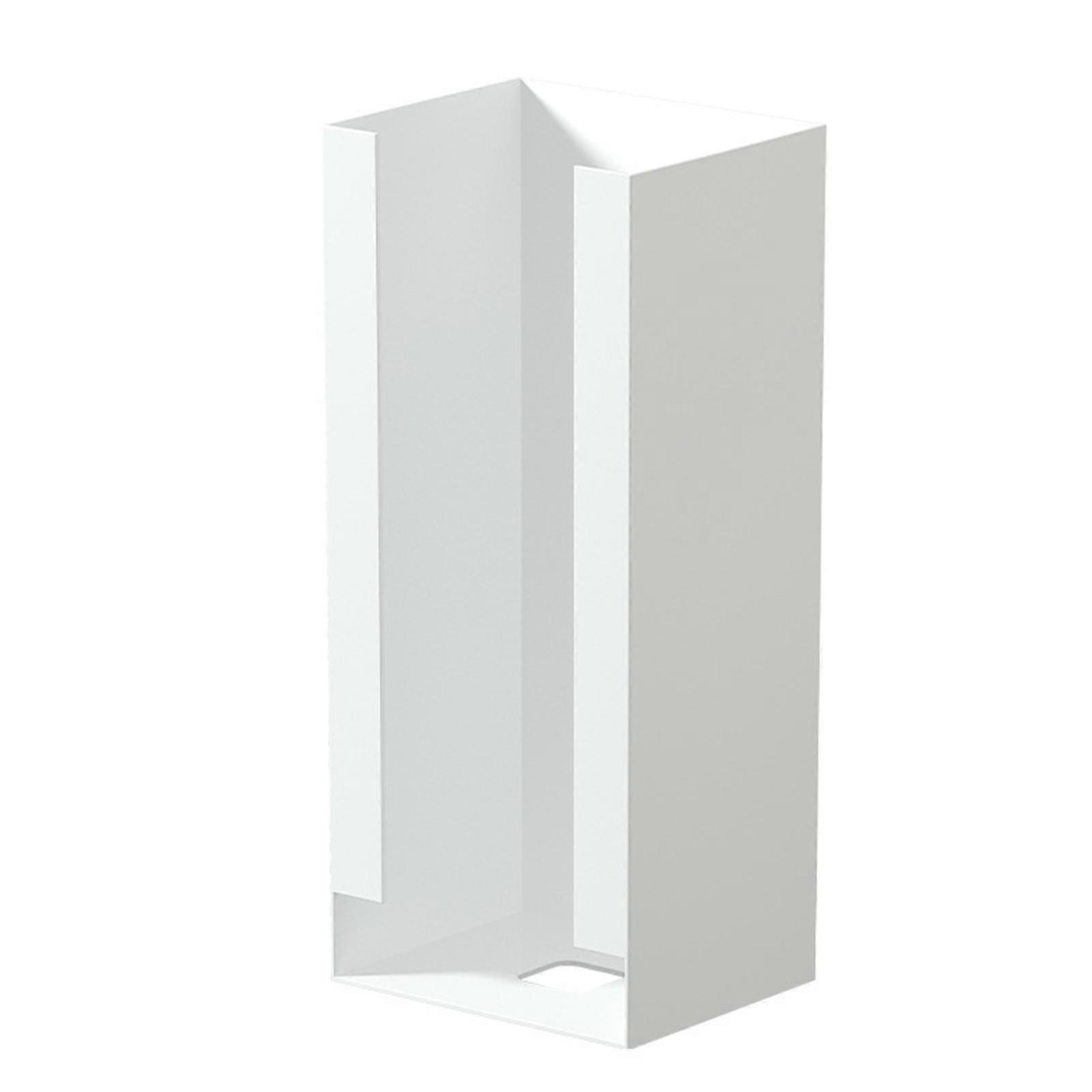 Simple Opening Ends Squared Organiser Stylish Desktop Finishing Box For Home Study Office