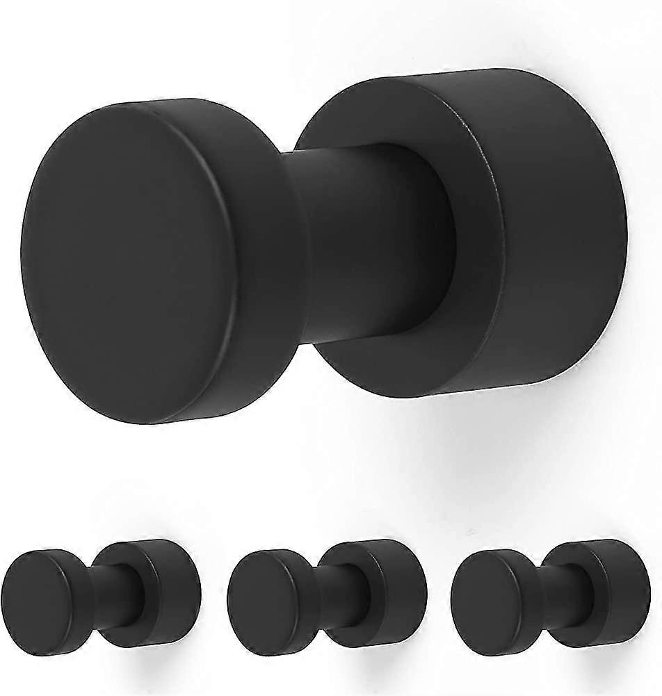 Coat Hooks, 4 Pieces Coat Hooks Stainless Steel, Towel Hooks For Drilling (load Capacity Up To 30