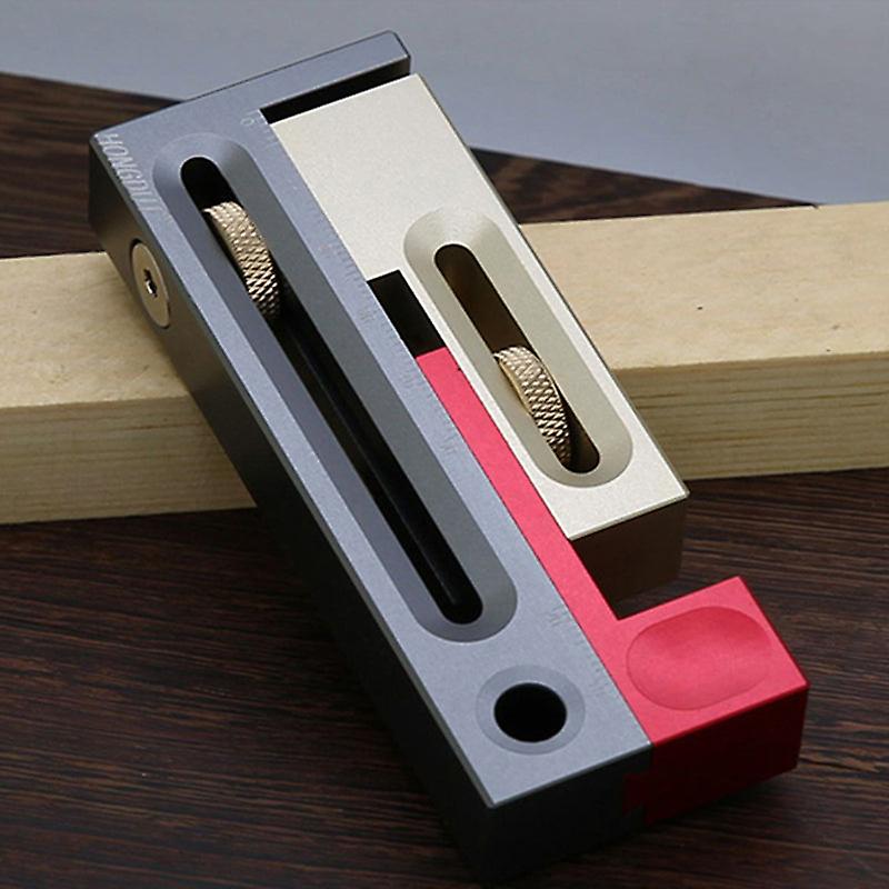 Multifunction Regulator Slot Ruler Table Saw Gap Slot Measuring Block Length Gauge Movable Gap Slot Regulator