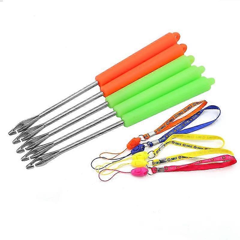 2pcs Fishing Hook Remover Detacher Extractor Tackle Removal Tool Random Colour