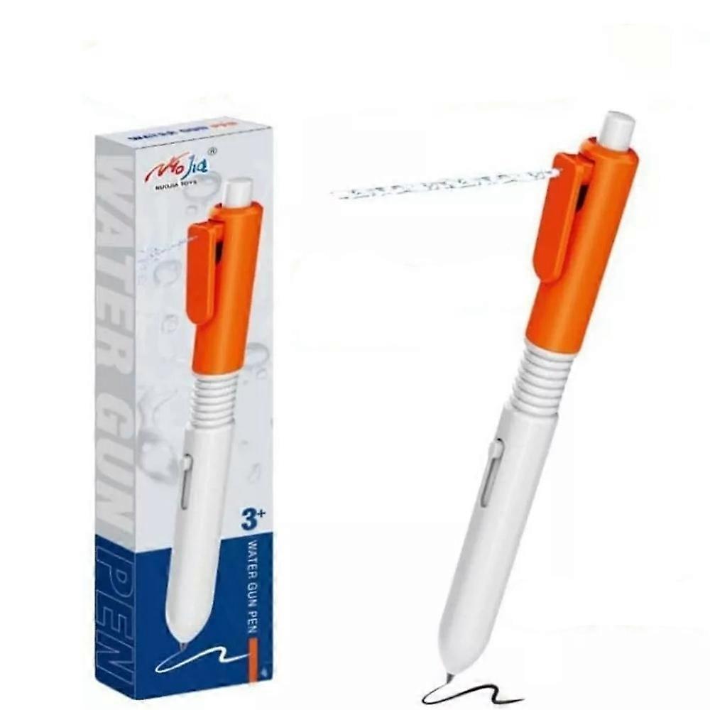 2 in 1 Funny Prank Retractable Pen with Water Spray Function Back to School Gift