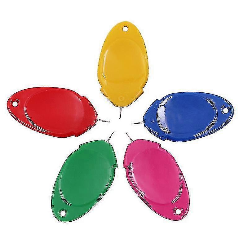 Sewing Needle Threaders, Ideal For Hand And Machine Threading(5 Pieces, Red)